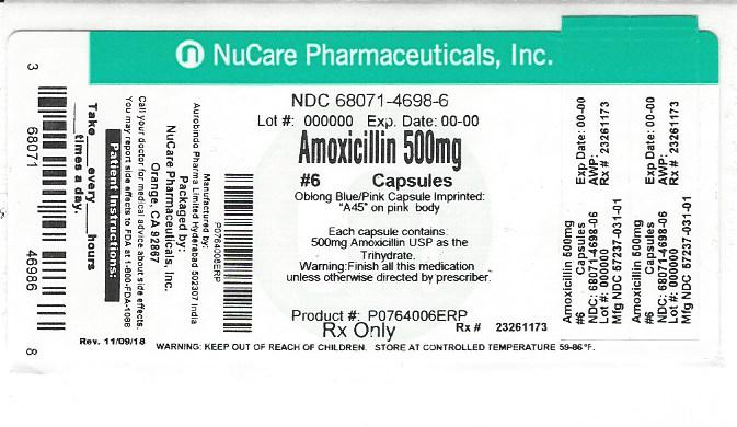 amoxicillin capsule a45